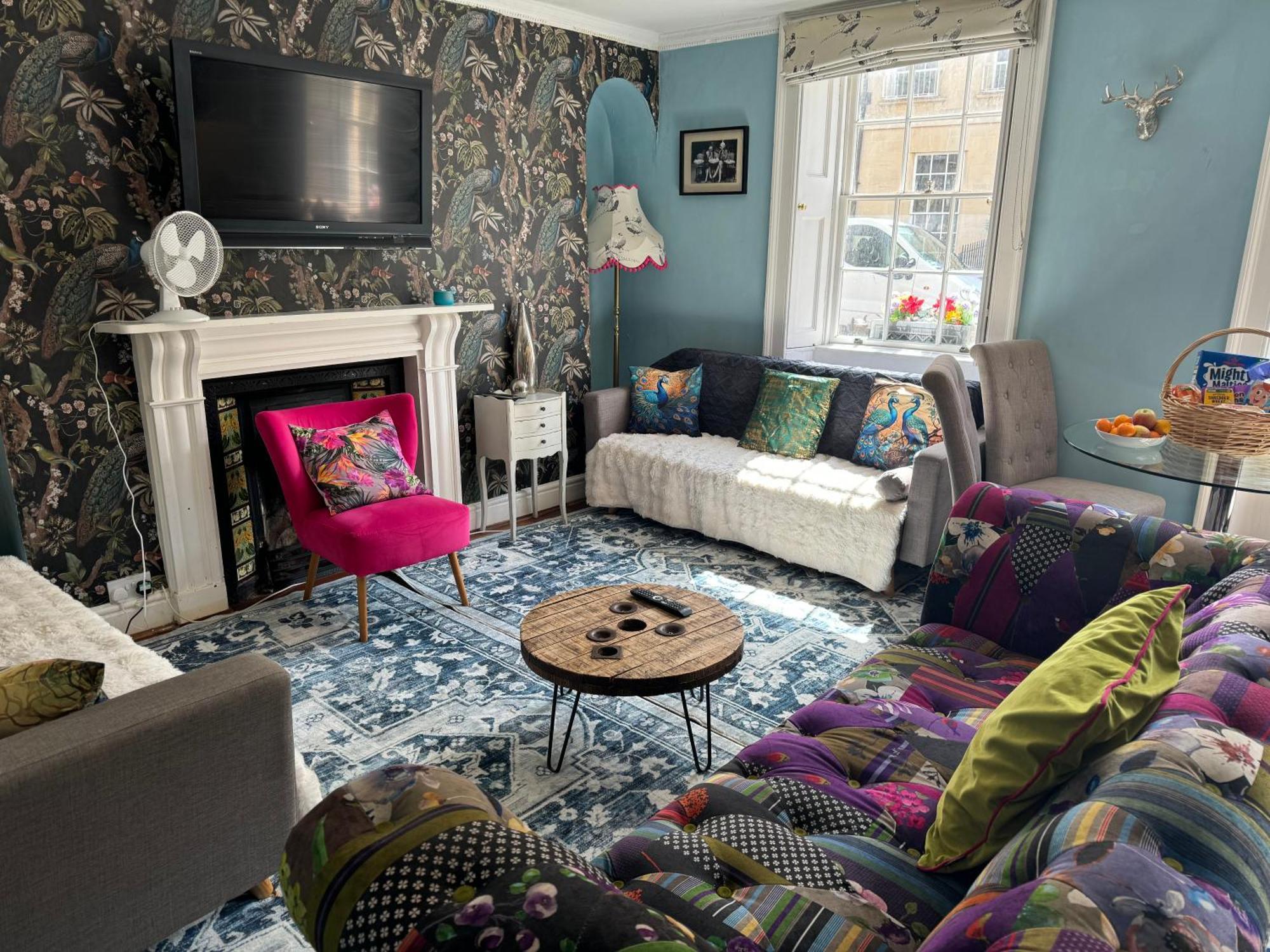 City Centre - Rivers Street, Quiet 2 Bed Ground Floor Georgian Garden Apartment Μπαθ Εξωτερικό φωτογραφία